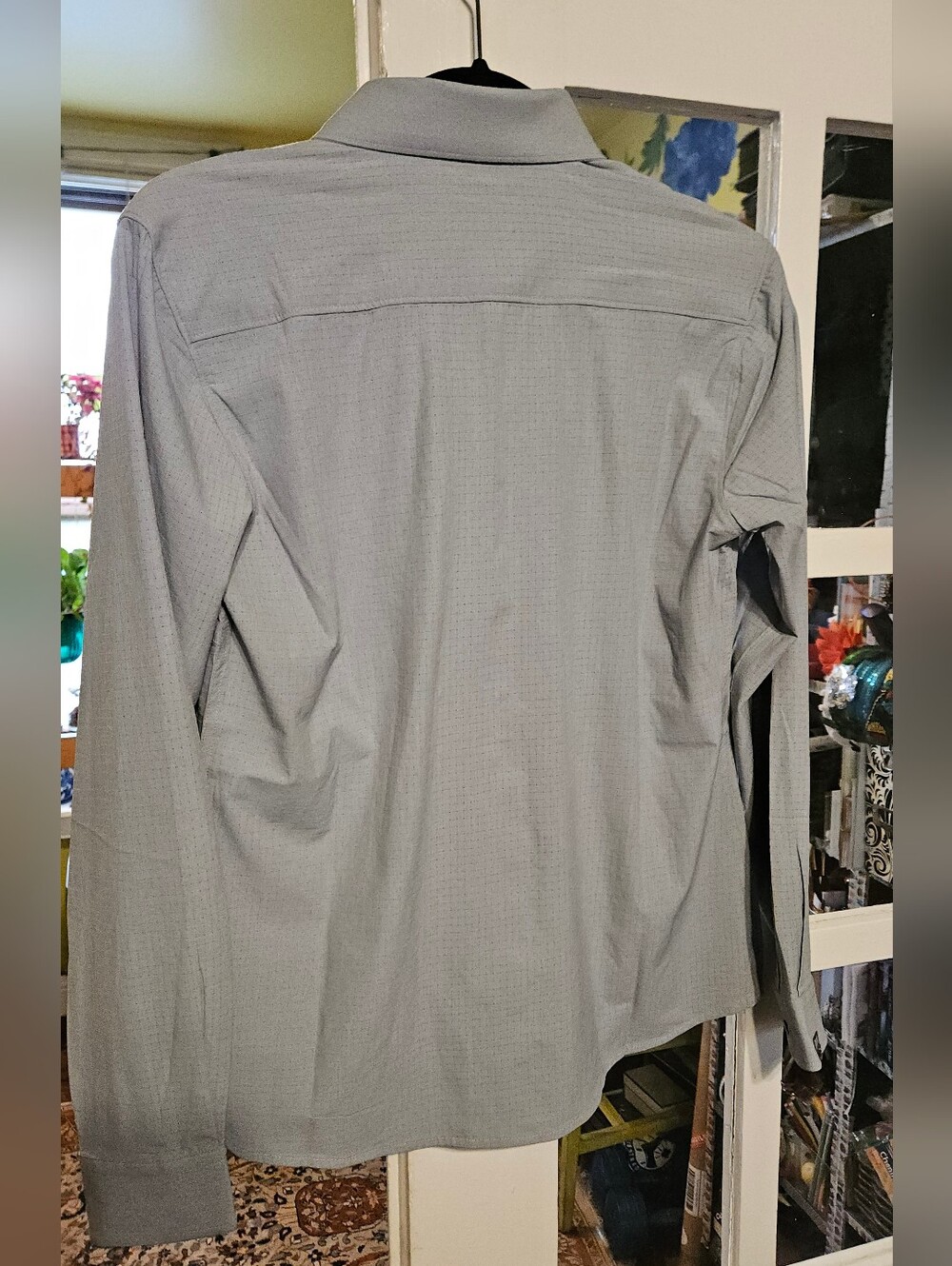 Storm Creek Womens Button Down In Gray - Picture 4 of 4